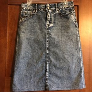 Cato Modest Jean Denim Skirt Girls Size 16